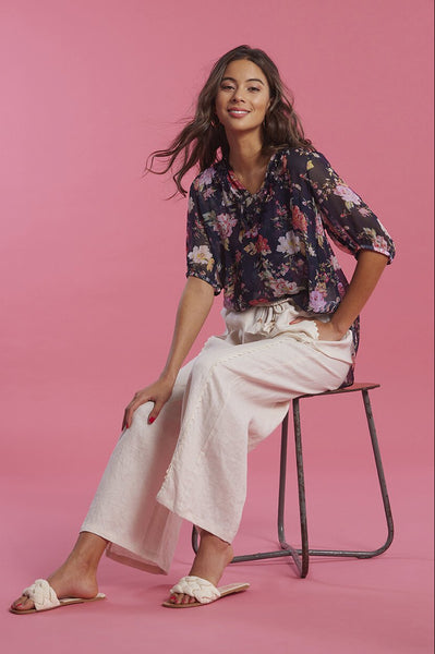 LOOBIE'S STORY - Midnight rose blouse + cami! 16