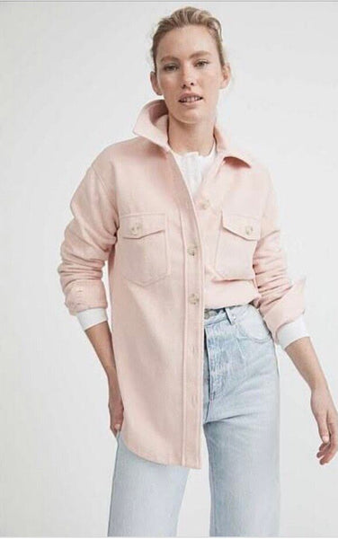 WITCHERY - Soft wool blend shacket! 10-12
