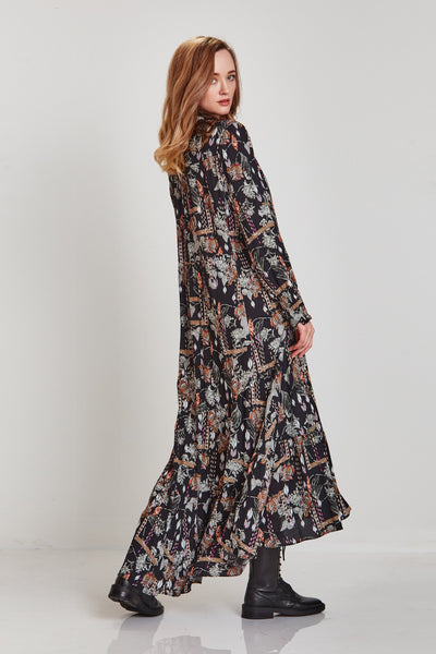 VERGE "Mystic" maxi shirt dress! 14