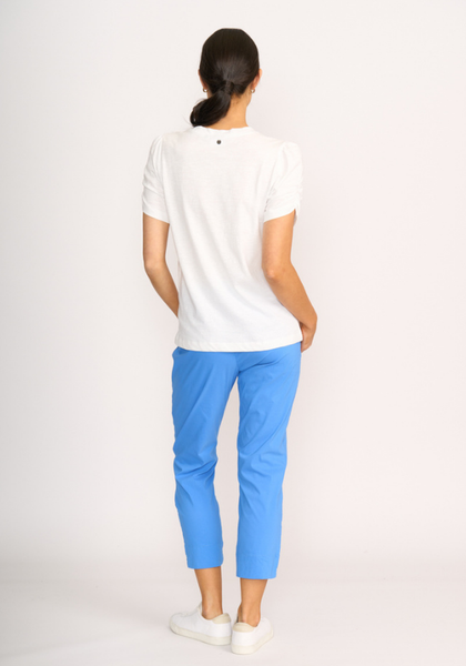 ESPLANADE (LN) Elbow sleeve wide neck tee! 14