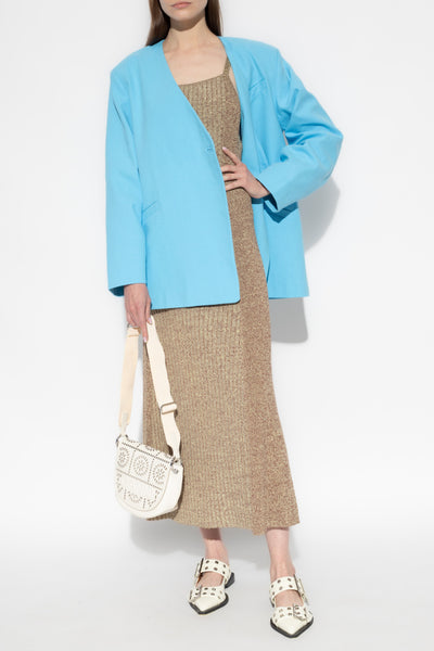 GANNI (LN) Ribbed knit dress - Gcho/pistachio! 12