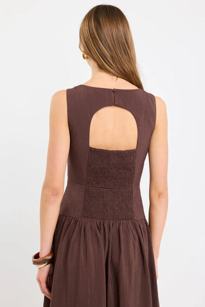 STORIES BE TOLD "Results" maxi dress - Choc! 16