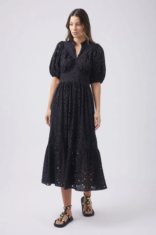 DECJUBA - Claudia broiderie midi dress! 12