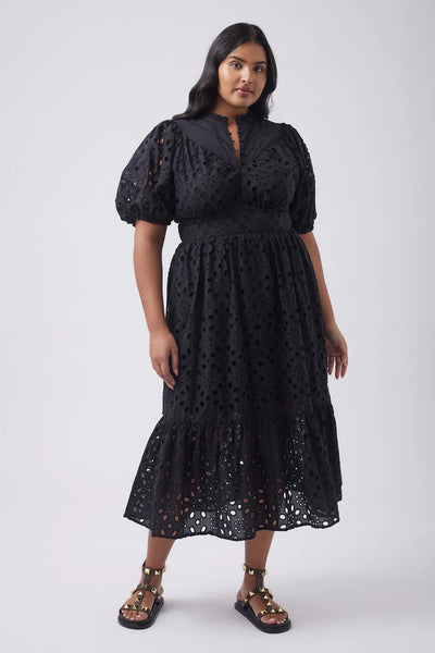 DECJUBA - Claudia broiderie midi dress! 12