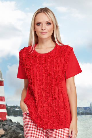 CURATE By Trelise "Ruffle it up" top! 10