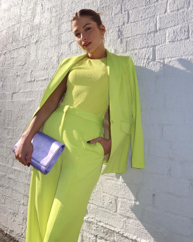 SHEIKE (BN) "Zali" bodysuit - Acid yellow! 14