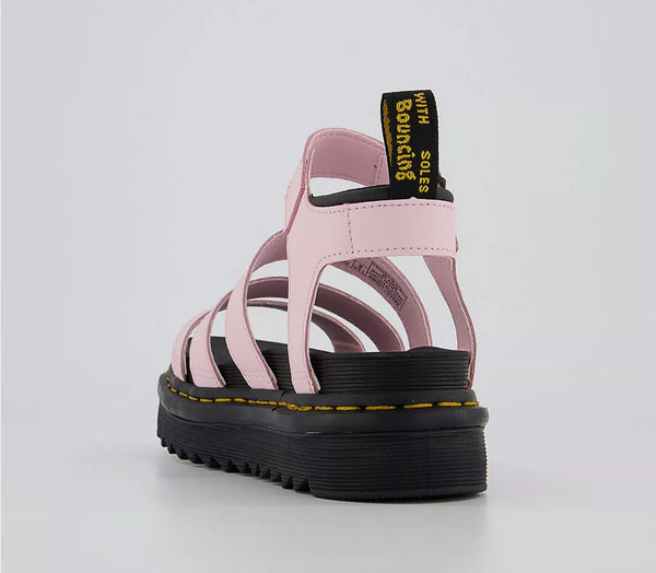DR MARTEN "Blaire" leather sandals - Chalk pink! 10