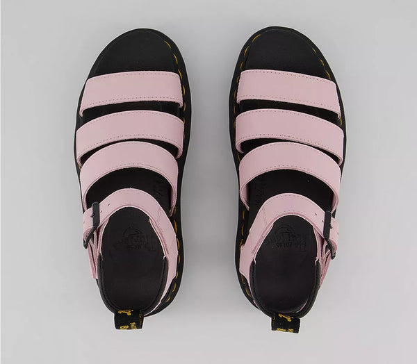 DR MARTEN "Blaire" leather sandals - Chalk pink! 10