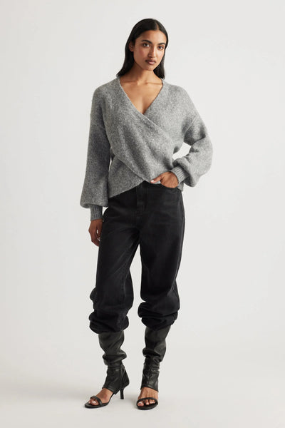 DECJUBA - Estelle cross over knit jumper! 12-14