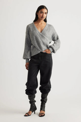 DECJUBA - Estelle cross over knit jumper! 12-14