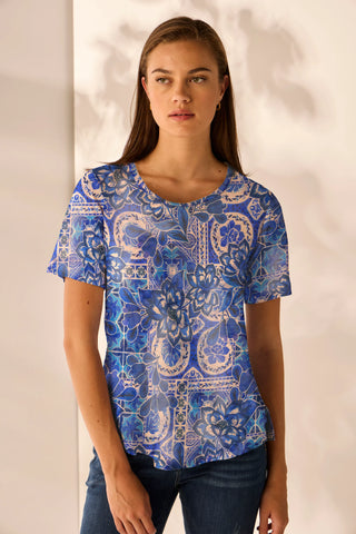 LANIA (LN) "Porto" linen cotton top! 16