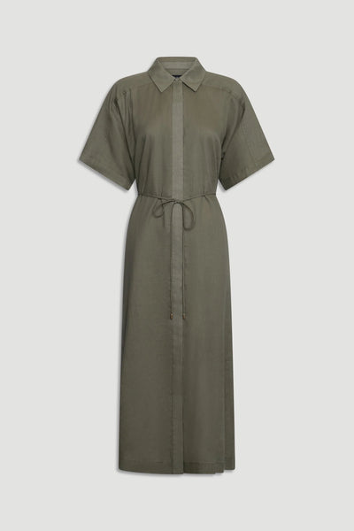 DECJUBA (LN) Remi maxi shirt dress - Khaki! 16