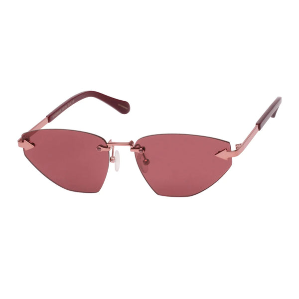 KAREN WALKER (LN) "Heartache" sunglasses - Aubergine!