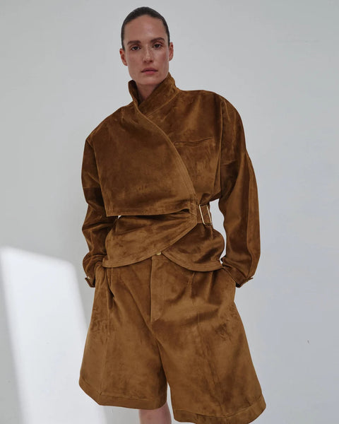 DARKPARK (LN) ITA - Cindy suede contour jacket! 8-10