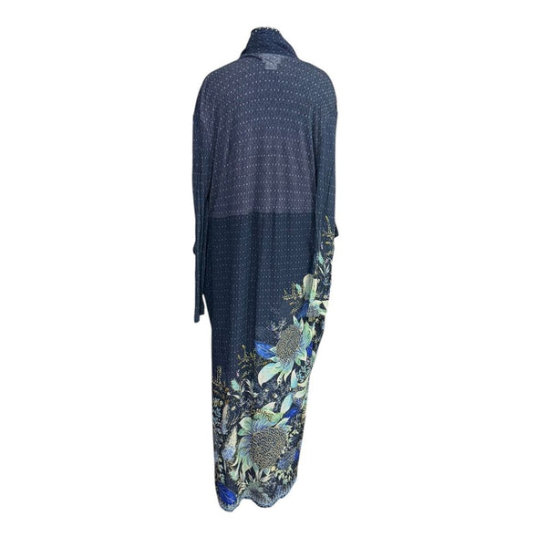 CAMILLA - Embellished silk + wool blend duster! 10-14