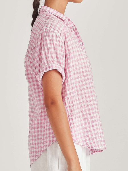 SILLS (NZ) Ginsberg check shirt - Pink! 14