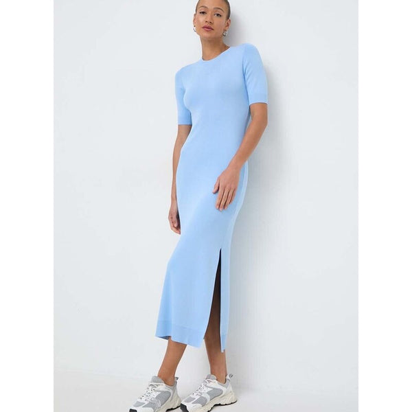 ARMANI EXCHANGE (BN) Mesh panel knit maxi dress! 10