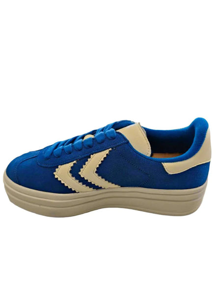 ALFIE & EVIE (LN) "Ignite" leather sneakers - Electric blue! 38
