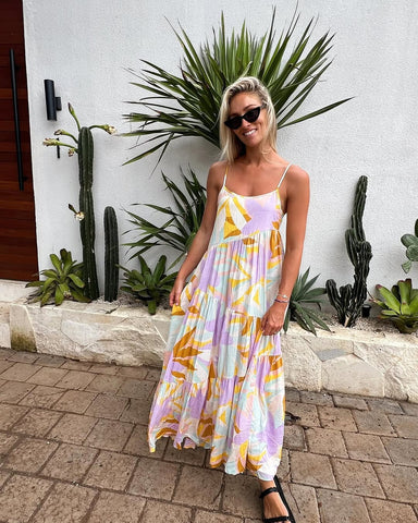 MISTER ZIMI - Linen Willow dress - Chana print! 12