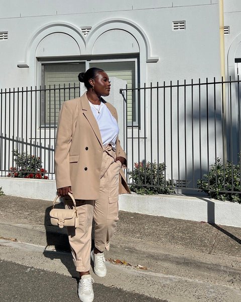 DECJUBA - Carys boyfriend blazer - Beige! 16