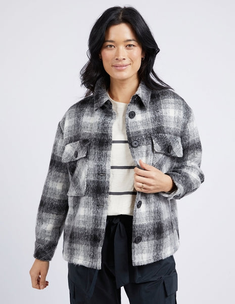 ELM (LN) Adventure check shacket! 10-12