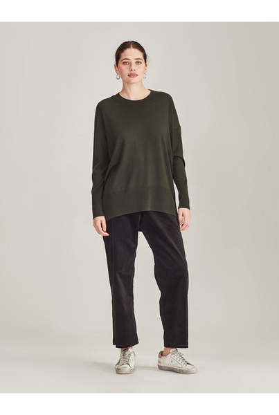 SILLS (LN) Aurelie relaxed Merino crew - Cinnamon! 14