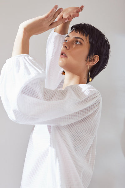 KOWTOW - Painters top -  Waffle cotton! 10-12