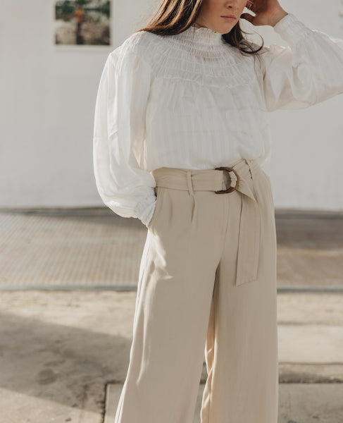 IVY + JACK (BN) "Fearless" wide leg pant - Sand! 10