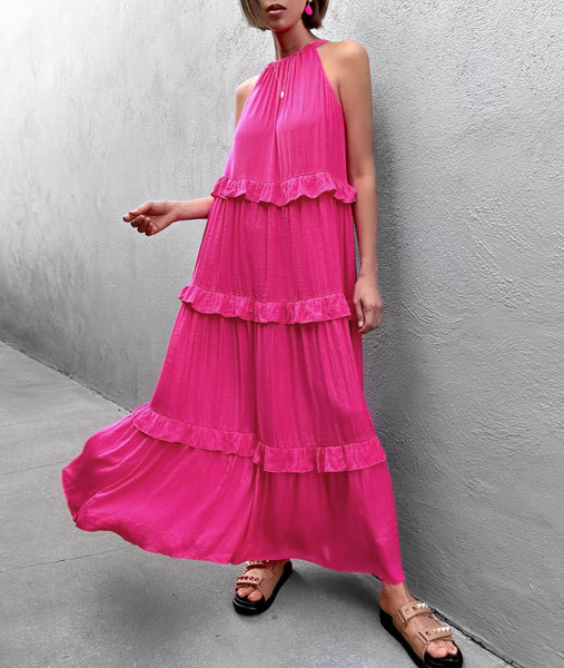 DECJUBA - Liesel tiered maxi dress! 12