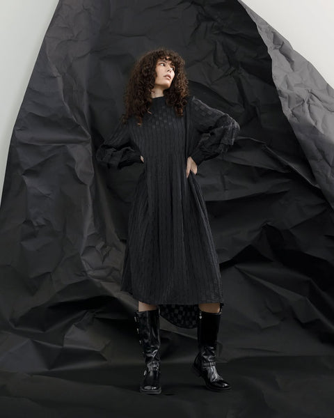 REPERTOIRE (NZ) "Kody" textured midi dress! 12