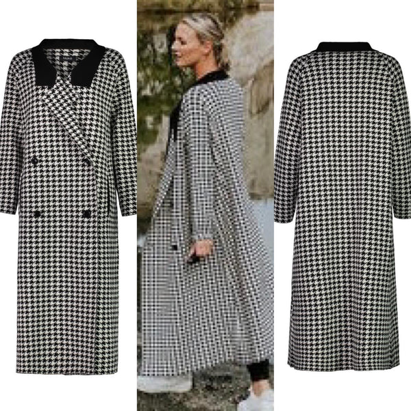 MOKÉ (LN) Houndstooth knit coatigan! 8-12