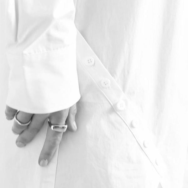 MOOCHI "Unbutton" cotton shirt! 12-14