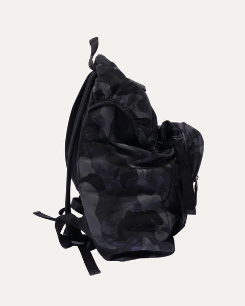 PRADA "Tessuto camouflage" navy backpack!