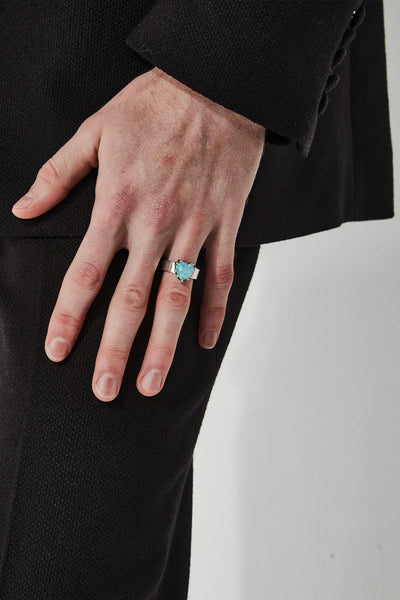 STOLEN GC - Love claw ring - Bello opal!