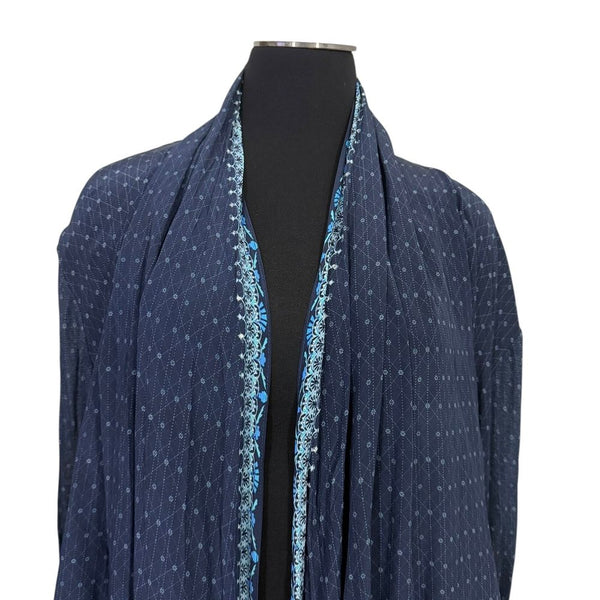 CAMILLA - Embellished silk + wool blend duster! 10-14