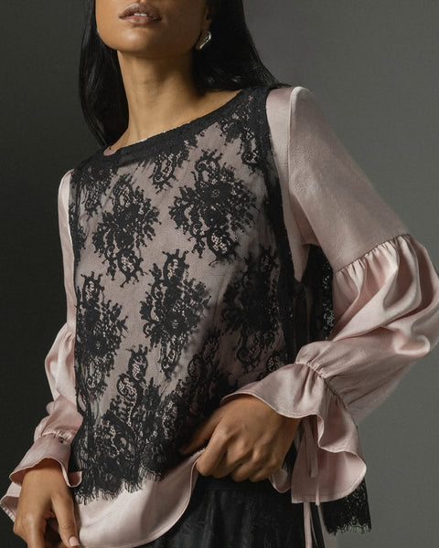 ATELIER By Repertoire "Romance" crushed satin blouse! 16