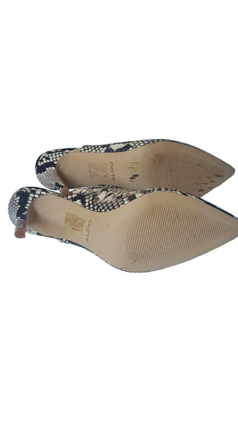 ALDO - Snakeskin leather heels! 40