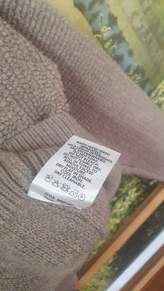 COUNTRY ROAD - Wool + cashmere boucle cardi! 12-14