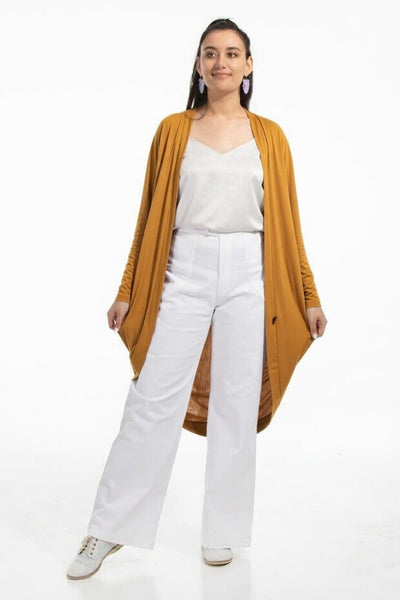 KILT - Merino mason cocoon cardi - Ochre! 8-16