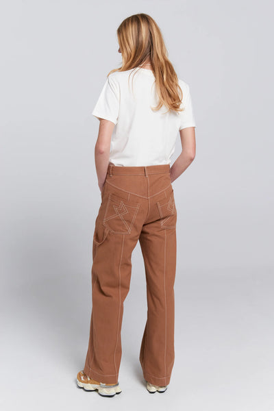 KAREN WALKER (LN) Organic cotton Fairground pant - Mocha! 14