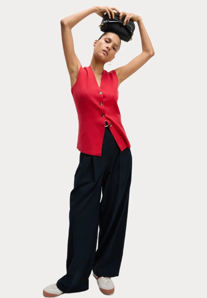 M&S "Soft touch" knit waistcoat - Scarlett! 12