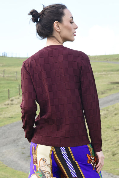 COOPER BN "Tick top" basket weave top 10-12
