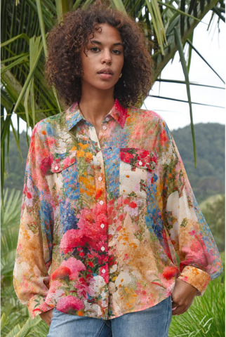 COOP By Trelise (LN) "Bloom there done that" shirt! 14-16