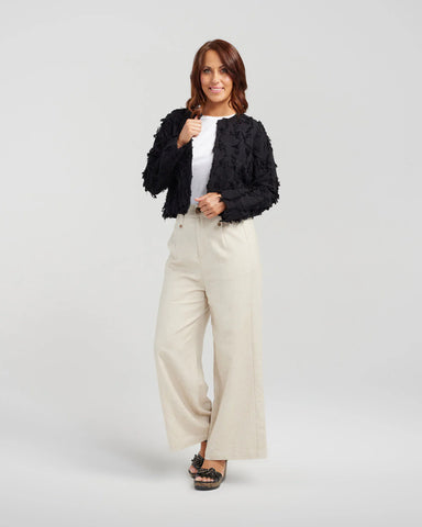 ZAFINA (LN) "Esme" textured cotton jacket! 18