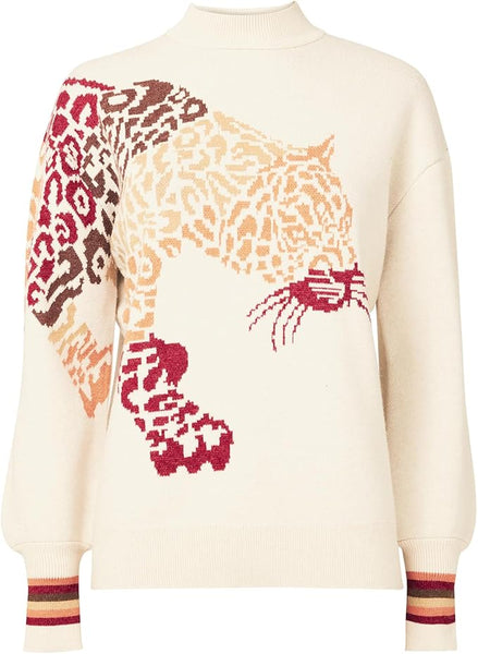 JOE BROWNS (LN) Leopard print knit jumper! 12