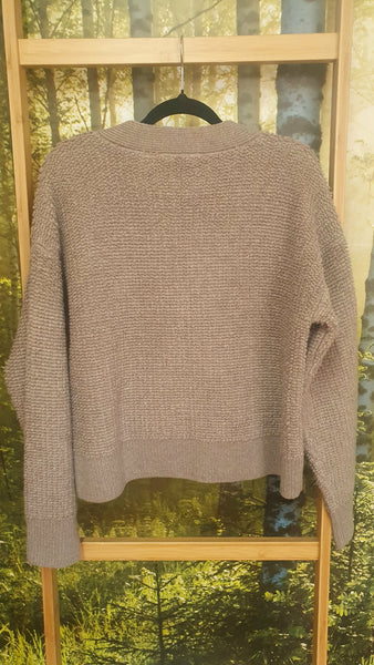 COUNTRY ROAD - Wool + cashmere boucle cardi! 12-14