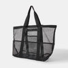 ANKO (LN) Mesh beach tote bag - Black!