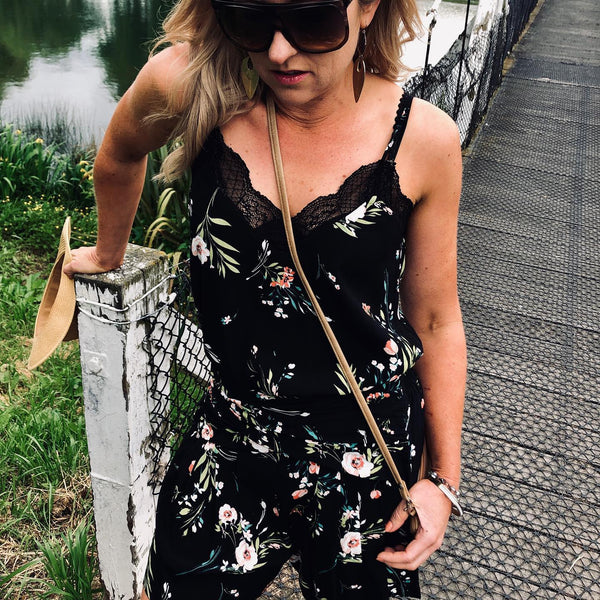 DRAMA - Black floral shorts! 12