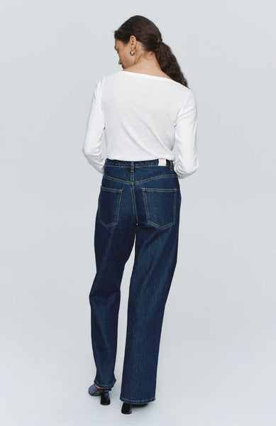 MARLE - Wide leg organic cotton jean! 12