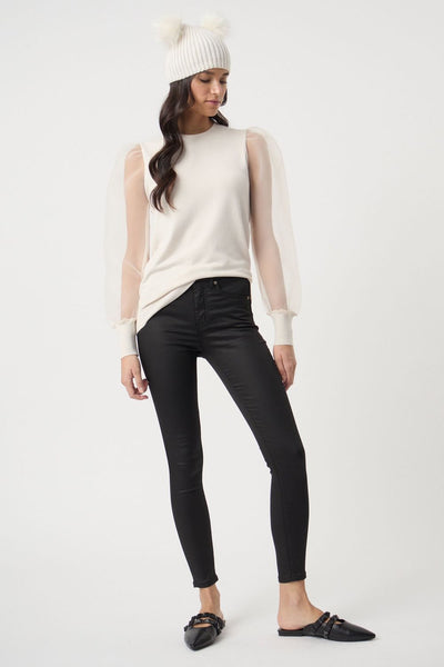 DECJUBA - Liv organza sleeve top! 10